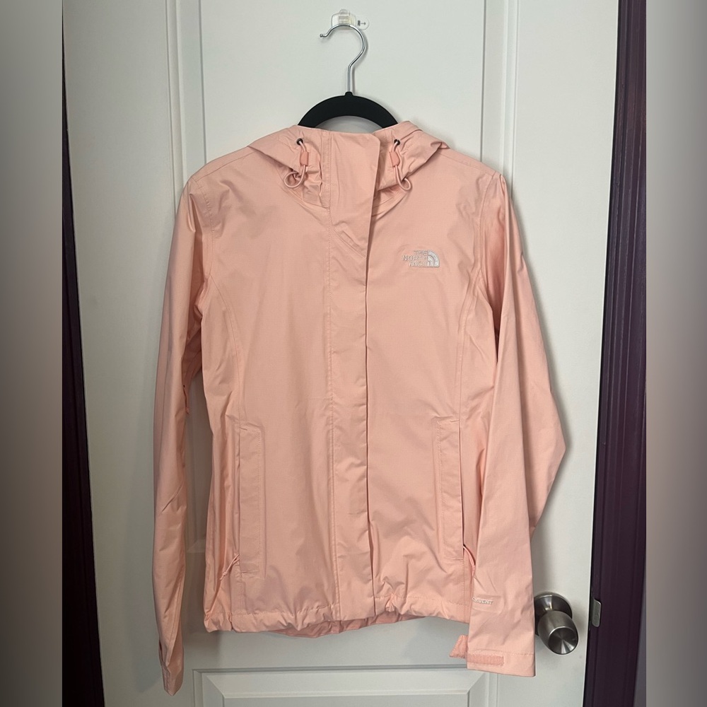 The North Face Venture Jacket rain shell salmon pink size XS